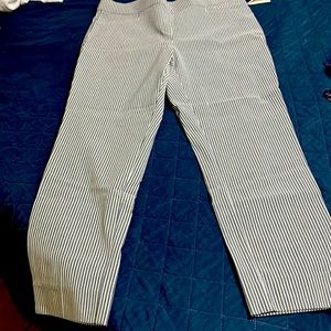 Slim crop Anne Klein pants